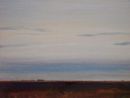 Hilgay Fen, 18 x 26cms, oil on paper